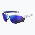 Akiniai nuo saulės Under Armour Yard Dual S3 matte white blue/blue multilayer oleophobic 2