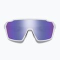 Akiniai nuo saulės Smith Shift XL MAG white/chromapop violet mirror/clear 2