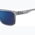 Vyriški akiniai nuo saulės Under Armour Assist 2 grey blue/grey blue multilayer polarized 7