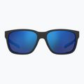 Vyriški akiniai nuo saulės Under Armour Glacial matte black/grey blue mirror silver polarized o 3