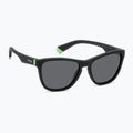 Vaikiški akiniai nuo saulės Polaroid PLD 8056/S matte black/grey polarized