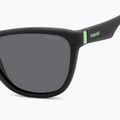 Vaikiški akiniai nuo saulės Polaroid PLD 8056/S matte black/grey polarized 5