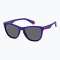 Vaikiški akiniai nuo saulės Polaroid PLD 8056/S matte violet/grey polarized 2