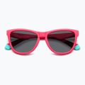 Vaikiški akiniai nuo saulės Polaroid PLD 8056/S matte pink/grey polarized 4
