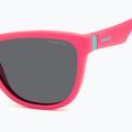 Vaikiški akiniai nuo saulės Polaroid PLD 8056/S matte pink/grey polarized 5