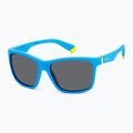 Vaikiški akiniai nuo saulės Polaroid PLD 8057/S matte blue/grey polarized 2