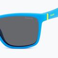 Vaikiški akiniai nuo saulės Polaroid PLD 8057/S matte blue/grey polarized 5