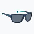 Akiniai nuo saulės Polaroid PLD 7049/S blue azure/grey polarized high contrast