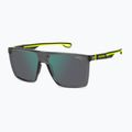 Vyriški akiniai nuo saulės Carrera 4019/S grey yellow fluo/green mirror 2