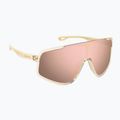 Vyriški akiniai nuo saulės Carrera 4017/S crystal beige/rose gold multilayer