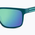 Vyriški akiniai nuo saulės Polaroid PLD 2157/S matte teal/greygreen mirror polarized 5