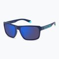 Vyriški akiniai nuo saulės Polaroid PLD 2158/S matte blue/blue mirror polarized 2