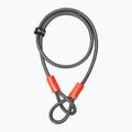 Dviračio užraktas Kryptonite Kryptolok Standard U-Lock + linka Kryptoflex black/grey 4