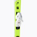 Vaikiškos kalnų slidės HEAD Supershape Team Easy Jrs + Jrs 4.5 white/yellow 314201/100863 7