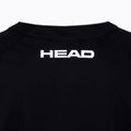 HEAD Topspin vaikiški juodai oranžiniai teniso marškinėliai 816062 4