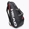 HEAD Tour Team 6R teniso krepšys 53,5 l juodai oranžinis 283482 2