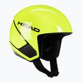 HEAD Downforce Jr vaikiškas slidinėjimo šalmas geltonas 320310