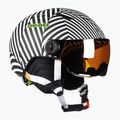 HEAD Mojo Visor S2 vaikiškas slidinėjimo šalmas baltai juodas 328152