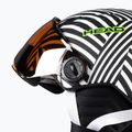 HEAD Mojo Visor S2 vaikiškas slidinėjimo šalmas baltai juodas 328152 6