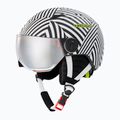 HEAD Mojo Visor S2 vaikiškas slidinėjimo šalmas baltai juodas 328152 9