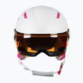 HEAD Maja Visor S2 vaikiškas slidinėjimo šalmas baltas 328172 2