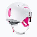 HEAD Maja Visor S2 vaikiškas slidinėjimo šalmas baltas 328172 9