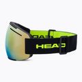 Slidinėjimo akiniai HEAD F-LYT lime/black 394352 4