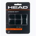 HEAD Xtremesoft Grip Teniso raketės apvyniojimas 3 vnt. juodas 285104