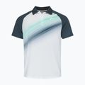 Vyriški HEAD Performance teniso marškinėliai Polo balta ir tamsiai mėlyna 811403NVXPM