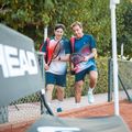 HEAD Performance vyriški tamsiai mėlyni teniso šortai 811423NV 6