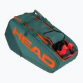 Teniso krepšys HEAD Pro Racquet XL 97 l dark cyan/fluo orange 2