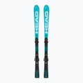 Vaikų kalnų slidinėjimo slidės HEAD WC e.Race Team SW JRS + Jrs 7.5 black/blue