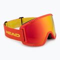 Slidinėjimo akiniai HEAD Contex red/red/fmr yellow red