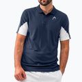 HEAD Club 22 Tech vyriški polo marškinėliai tamsiai mėlyni 811421