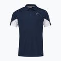 HEAD Club 22 Tech vyriški polo marškinėliai tamsiai mėlyni 811421 3