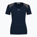 Moteriški teniso marškinėliai HEAD Club 22 Tech navy blue 814431