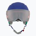 Vaikiškas slidinėjimo šalmas Head Mojo Visor Jr blue/green/silver red 2