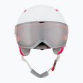 Vaikiškas slidinėjimo šalmas HEAD Maja Visor white/silver red 2