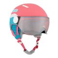 Vaikiškas slidinėjimo šalmas HEAD Maja Visor pink/blue/silver red