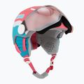 Vaikiškas slidinėjimo šalmas HEAD Maja Visor pink/blue/silver red 9