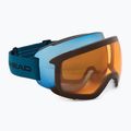 Slidinėjimo akiniai HEAD Magnify 5K blue/petrol/5k blue/orange