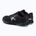Vyriški teniso batai HEAD Revolt Court black/teal 3