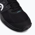 Vyriški teniso batai HEAD Revolt Court black/teal 8