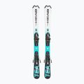 Vaikiškos kalnų slidės HEAD Supershape Team Easy JRS + Jrs 4.5 white/blue