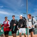 HEAD Club vyriški teniso šortai balti 811379 5