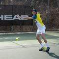 HEAD Club vyriški teniso šortai balti 811379 9