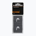 Riešo juostos HEAD Wristband 2.5" 2 vnt. anthracite