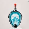 AQUA-SPEED Spectra 2.0 visą veidą dengianti kaukė nardymui pilka/turkio spalvos 7