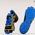 Vyriški bėgimo bateliai Salomon Speedcross 5 GTX black/green moss/skydiver 11
