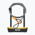Dviračio užraktas OnGuard Neon 8154OR U-Lock black/orange